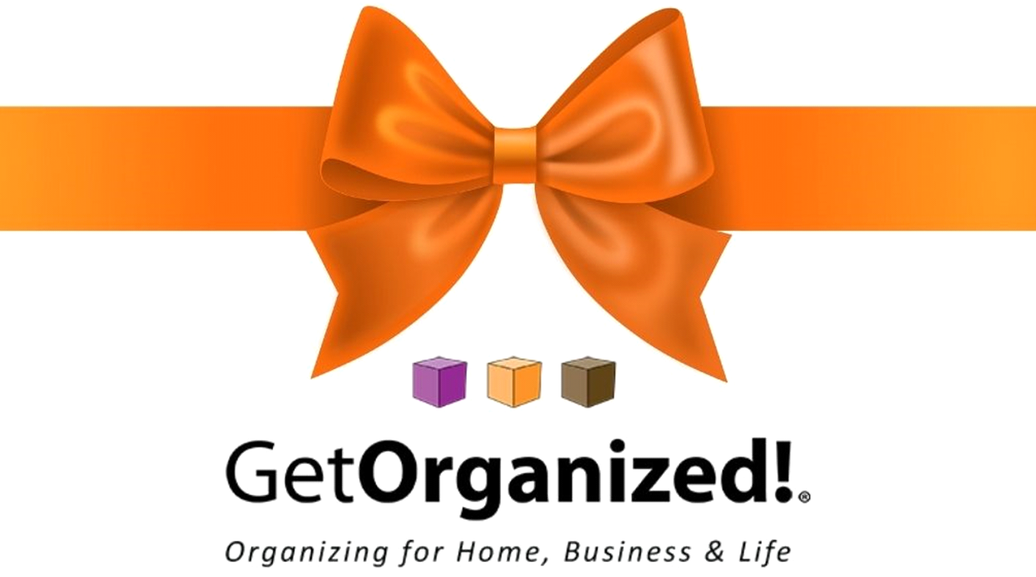 Home organizing gift cards