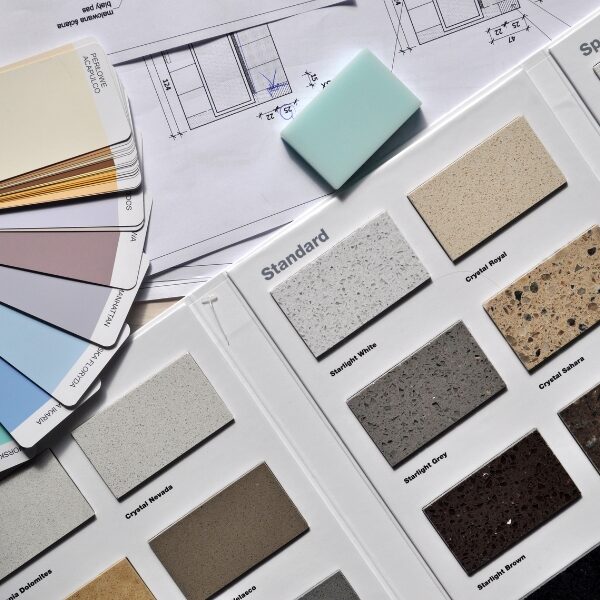 Interior Design Board for a new home