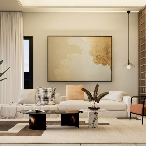A Home Interior Design Project - Living Room